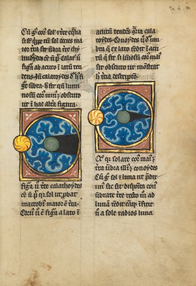 Deux diagrammes avec le soleil et la lune - Unbekannt Unbekannt
